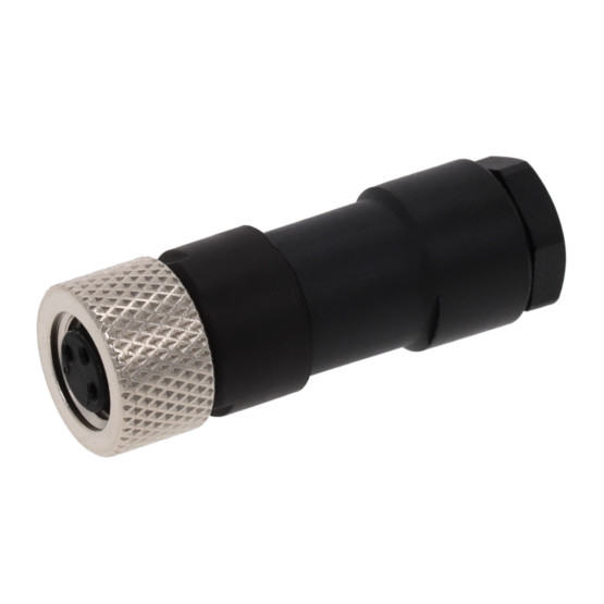 Aventics CON-RD-FS-M8-3-SOLDE Round Plug Connector