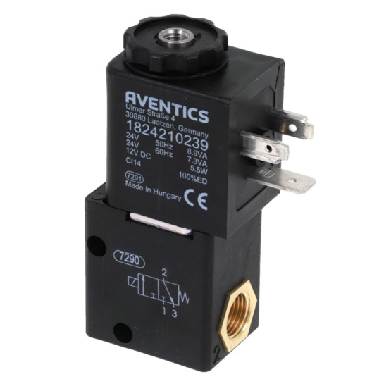 Aventics DO22-3/2NC-G018-024DC Electric and Pneumatic Actuated Directional Valve