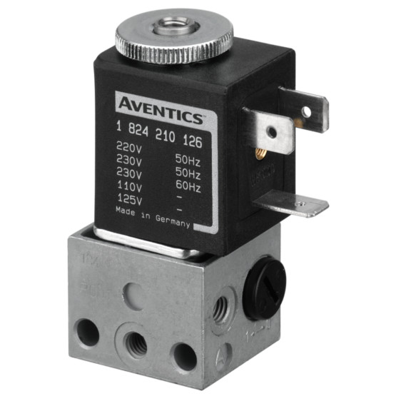 Aventics DO22-3/2NC-M005-024DC Electric and Pneumatic Actuated Directional Valve