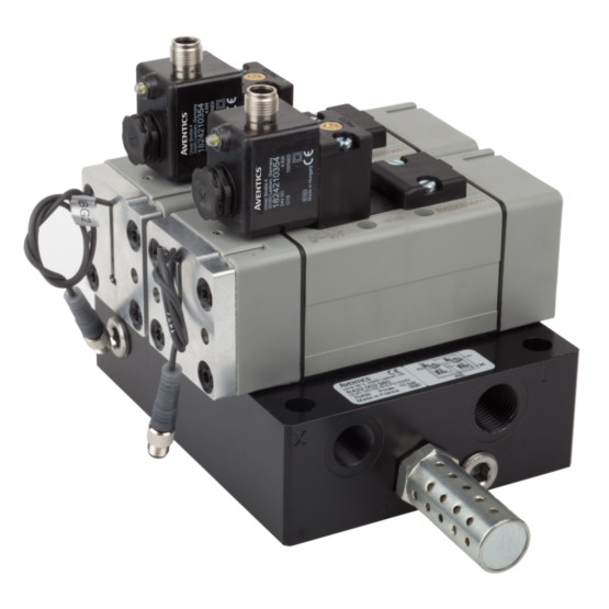 Aventics IS12-PD Series Electric and Pneumatic Actuated Directional Valve