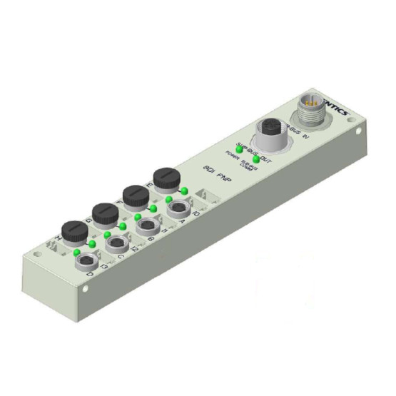 Aventics G3 8 IN PNP M8 Electric and Pneumatic Actuated Directional Valve