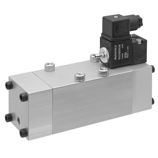 Aventics HV30-HIGH TEMP-110VAC Electric and Pneumatic Actuated Directional Valve