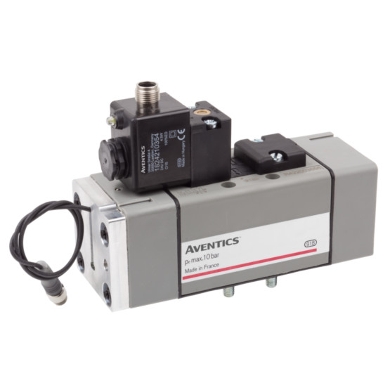 Aventics IS12-5/2NC-SR-NC-I-ISO2-ND-PD Electric and Pneumatic Actuated Directional Valve
