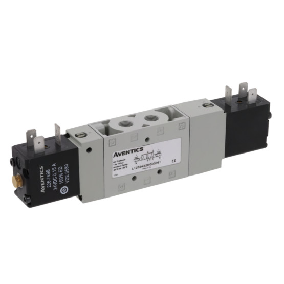 Aventics L12-BB-4-52-O-G-000-61 Electric and Pneumatic Actuated Directional Valve
