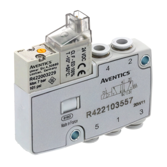 Aventics LS04-5/2SR-024DC-XS-I-Mo-D4-new Electric and Pneumatic Actuated Directional Valve