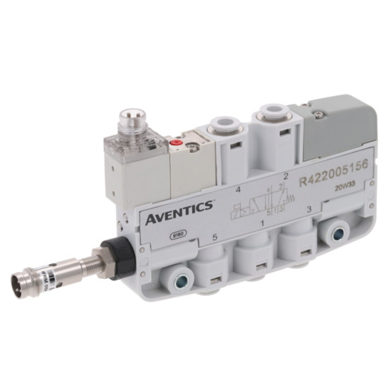 Aventics LS04-AF-PD-5/2-024DC-I-M8-D6 Electric and Pneumatic Actuated Directional Valve