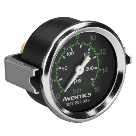 Aventics PG1-PAN-G014-SNL-D50P(0-10) Pressure Gauge