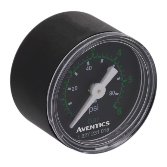 Aventics PG1-ROB-G018-SNL-D40P(0-6) Pressure Gauge