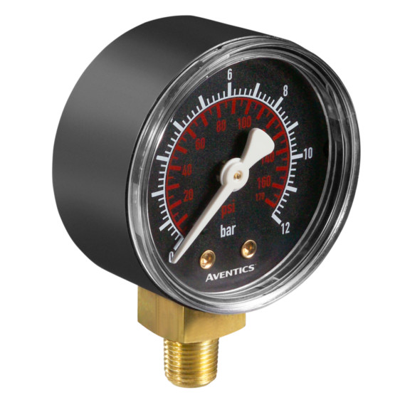 Aventics PG1-ROU-G018-STD-D50P(0-12) Pressure Gauge