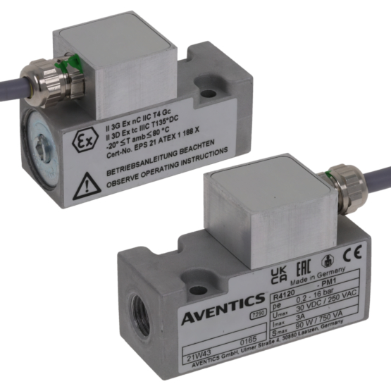 Aventics PM1-M3-G014-002-160-CAB-7M-ATEX Pressure Switch