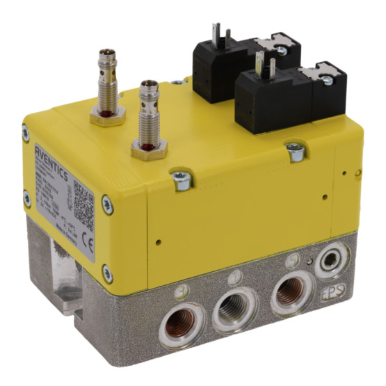 Aventics SV03-5/2XX-SR-24DC-I-SC-PD-G014-FC-PNP Electric and Pneumatic Actuated Directional Valve