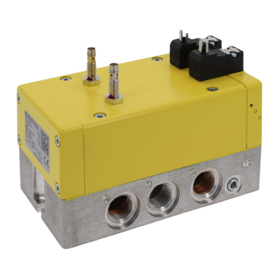 Aventics SV05-5/2XX-SR-24DC-I-SC-PD-G012-FC-PNP Electric and Pneumatic Actuated Directional Valve