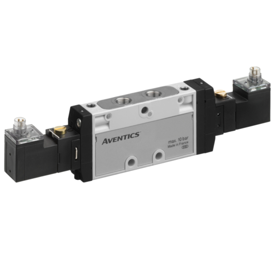 Aventics TC08-5/2XX-DO-024DC-E-M8X1_3P-SGL Electric and Pneumatic Actuated Directional Valve