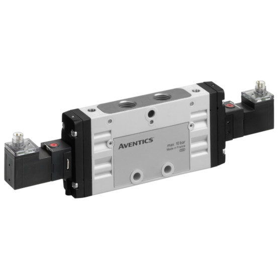 Aventics TC15-5/3EC-DO-024DC-I-M8X1_4P-SGL Electric and Pneumatic Actuated Directional Valve