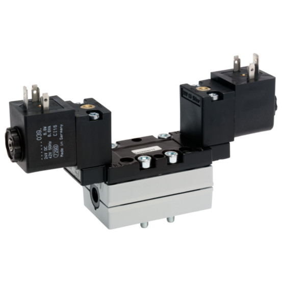 Aventics V581-3/2CC-24/42-I1-2CNO-HUX-AA-X-S-T0 Electric and Pneumatic Actuated Directional Valve