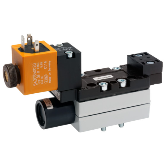 Aventics V581-5/2AR-024DC-I1-ACNO-HNX-AA-D-C-T0 Electric and Pneumatic Actuated Directional Valve