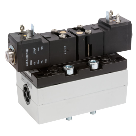 Aventics V581-5/2DS-024DC-I3-2CNF-HUX-AA-X-S-T0 Electric and Pneumatic Actuated Directional Valve