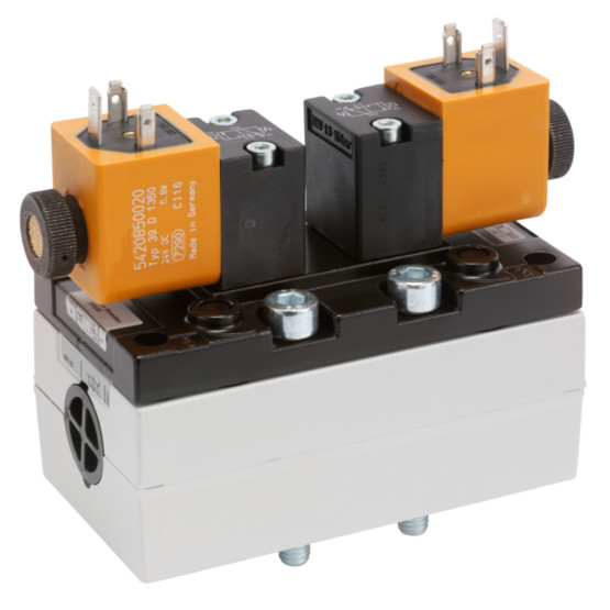 Aventics V581-5/2DS-230AC-I3-2CNO-HNX-AA-X-C-T1 Electric and Pneumatic Actuated Directional Valve