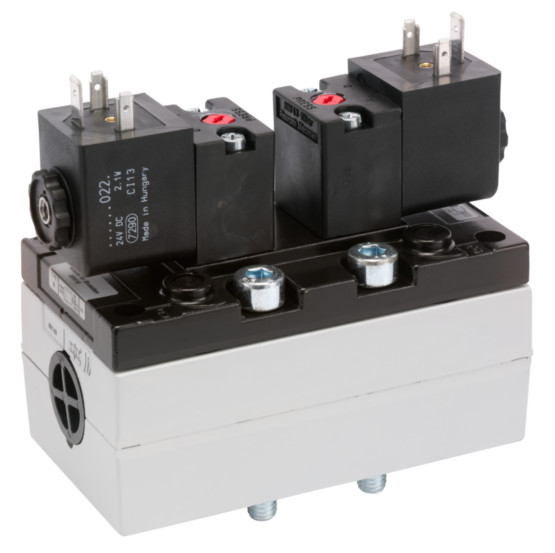 Aventics V581-5/2DS-230AC-I3-2CNO-LBX-AA-X-S-T0 Electric and Pneumatic Actuated Directional Valve