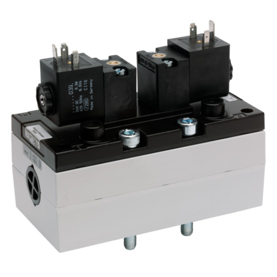Aventics V581-5/2DS-230AC-I4-2CNO-HUX-AA-X-S-T1 Electric and Pneumatic Actuated Directional Valve