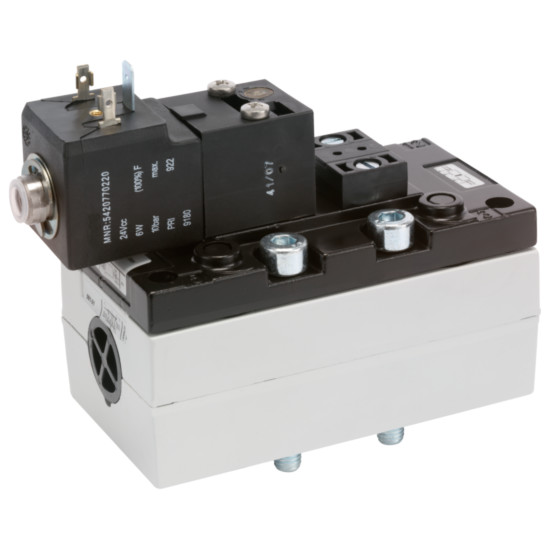 Aventics V581-5/2SR-024DC-I3-1CNF-HUX-AA-X-S-T1 Electric and Pneumatic Actuated Directional Valve
