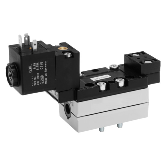 Aventics V581-5/2SR-230AC-I1-1CNO-HUX-AA-X-S-T0 Electric and Pneumatic Actuated Directional Valve