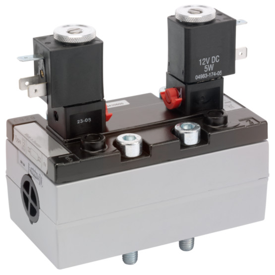 Aventics V581-5/3CC-012DC-I3-2P22-HBX-AA-X-C-T0 Electric and Pneumatic Actuated Directional Valve
