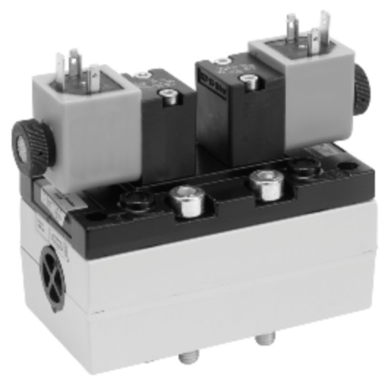 Aventics V581-5/3CC-024DC-I3-2CNO-HNX-AA-X-S-T1 Electric and Pneumatic Actuated Directional Valve