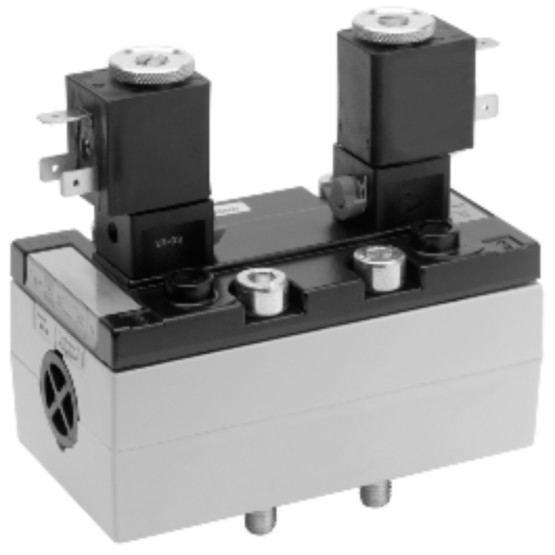 Aventics V581-5/3EC-024AC-I3-2P22-HBX-AA-X-C-T0 Electric and Pneumatic Actuated Directional Valve