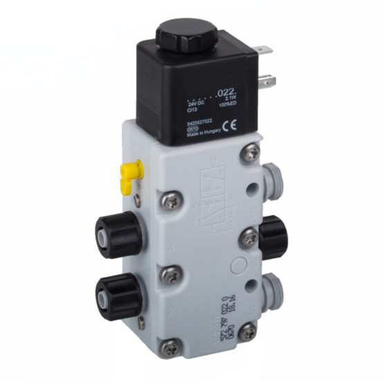 Aventics V740-5/2AR-230AC-07 Electric and Pneumatic Actuated Directional Valve