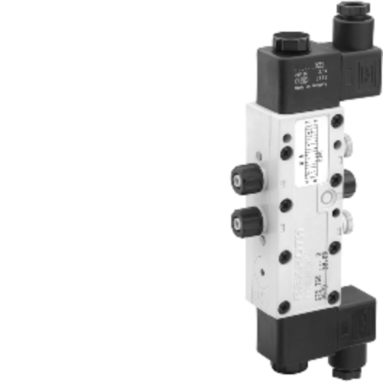 Aventics V740-5/3CC-DS-220 Electric and Pneumatic Actuated Directional Valve