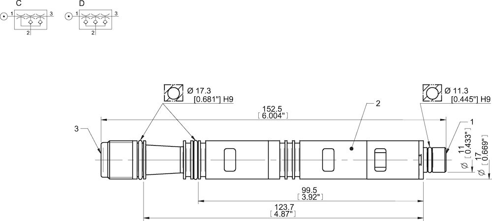 Piab COAX® cartridge MIDI Si32-3