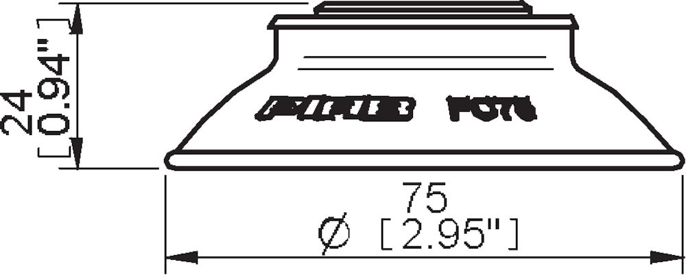Piab 01.07.302 Suction cups and soft grippers