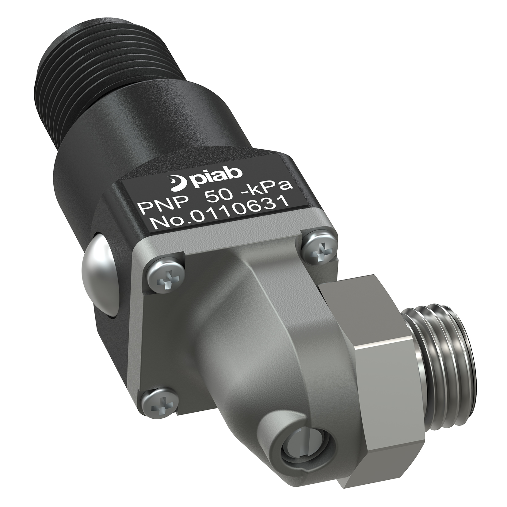 Piab Vacuum Switch VS4128 15 -inHg, M12 PNP NO