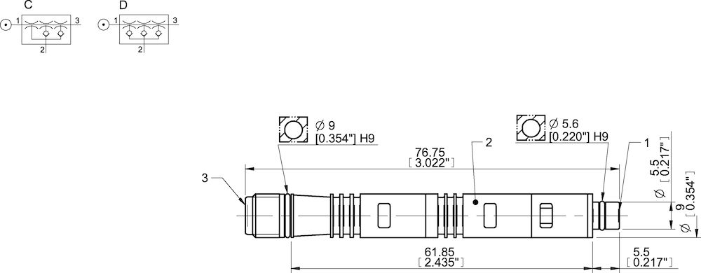 Piab COAX® cartridge MINI Si08-3