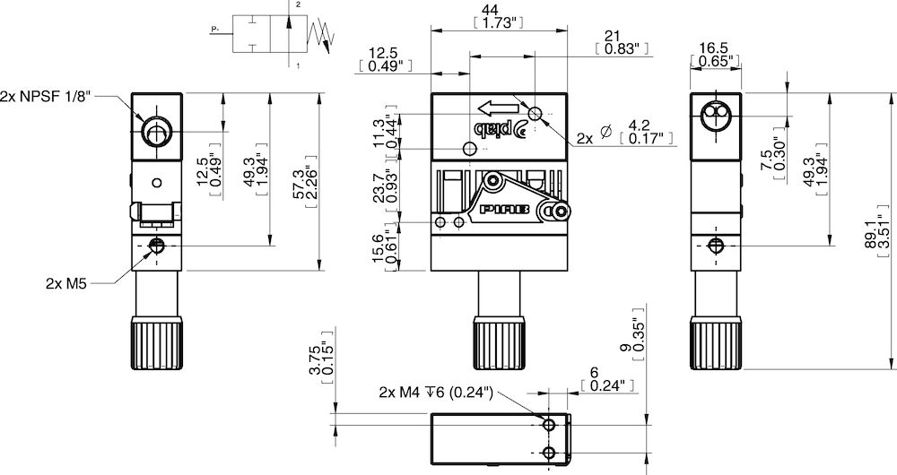 Piab piSAVE® onoff with small hysteresis