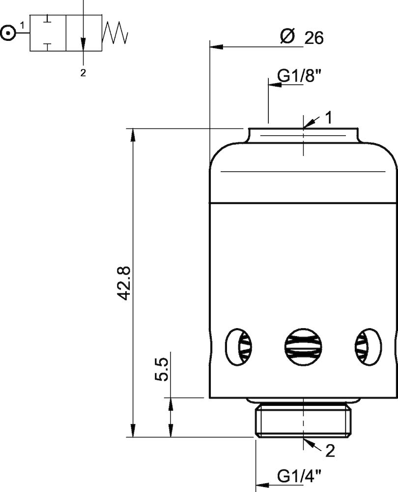Piab piSAVE® release G1/4