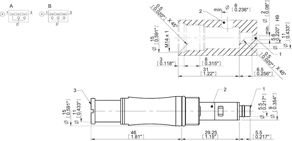 Piab COAX® cartridge MINI Xi10-3, holding cap