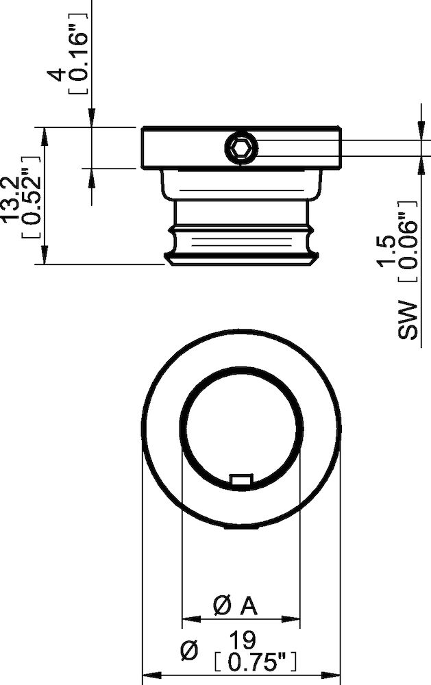 Piab Fitting CAT3-5 Push on retrofit 11