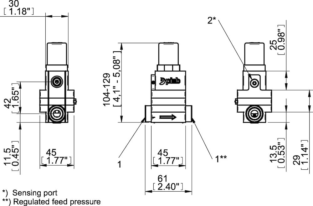 Piab piSAVE® optimize standalone 7.5-21 -inHg 3/8 NPT