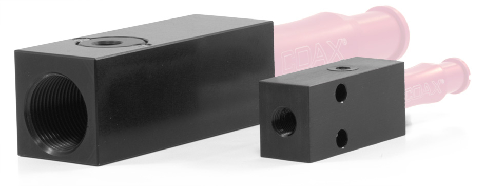 Piab Body for COAX® MINI cartridge 2x1/8 V