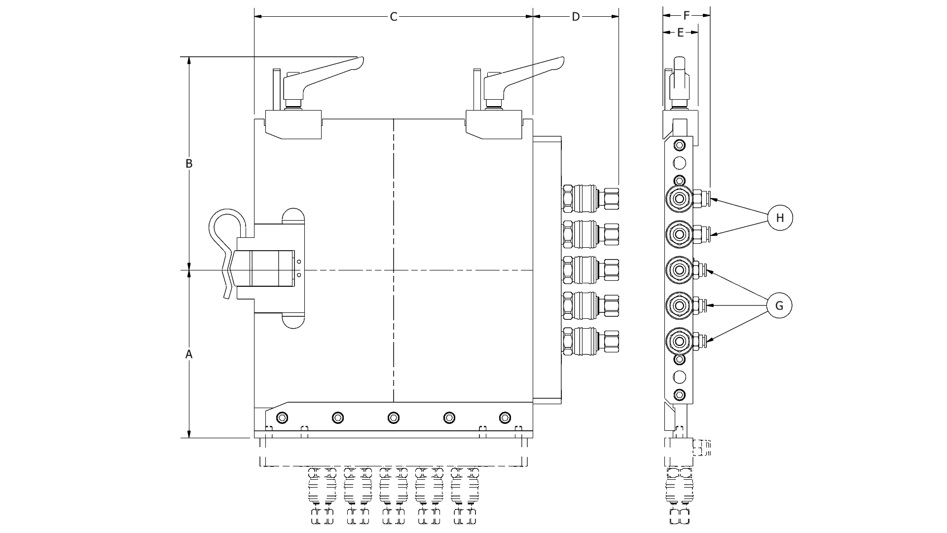 Piab 0212936 Robot End Of Arm Tooling (EOAT) components