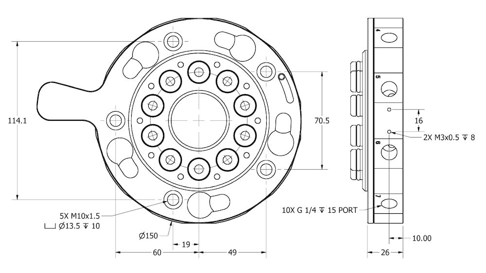 Piab 0212958 Robot End Of Arm Tooling (EOAT) components