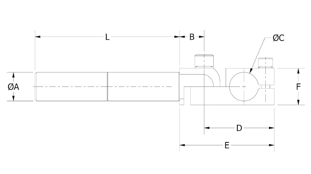 Piab GLA 20/30-150 Elbow Arm