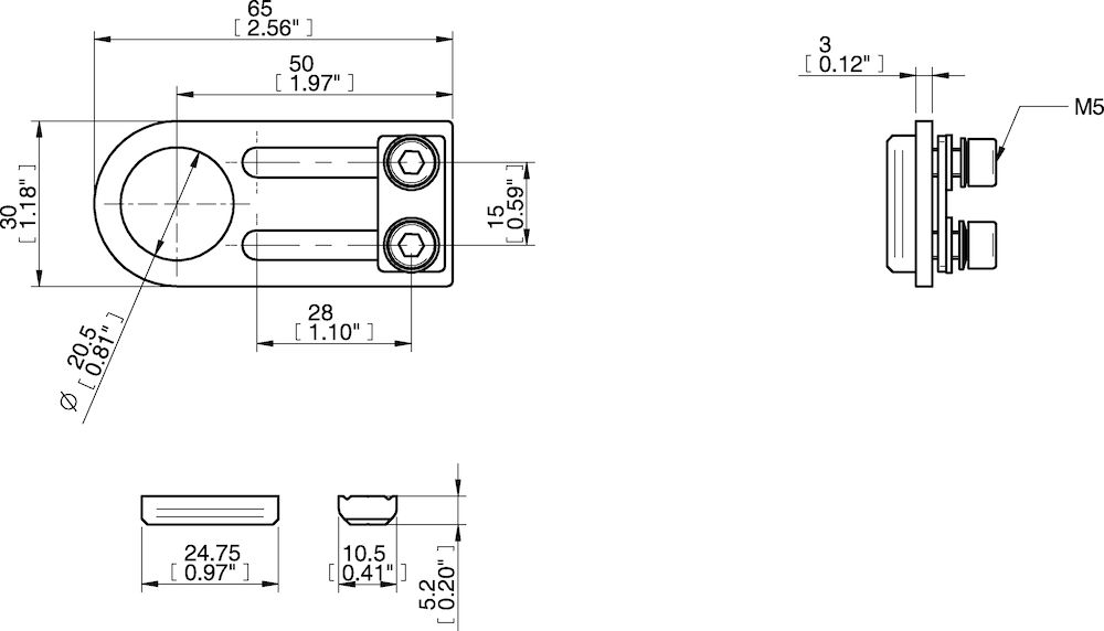 Piab Mounting bracket MB20S