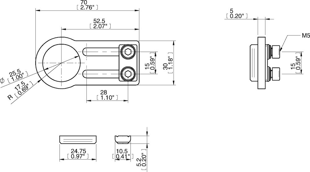 Piab Mounting bracket MB25S