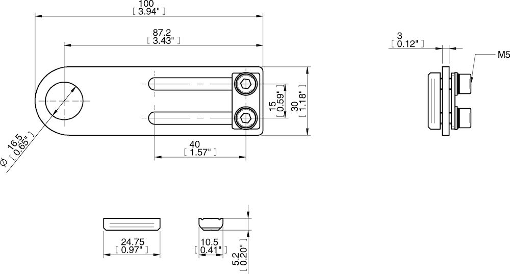 Piab Mounting bracket MB16L
