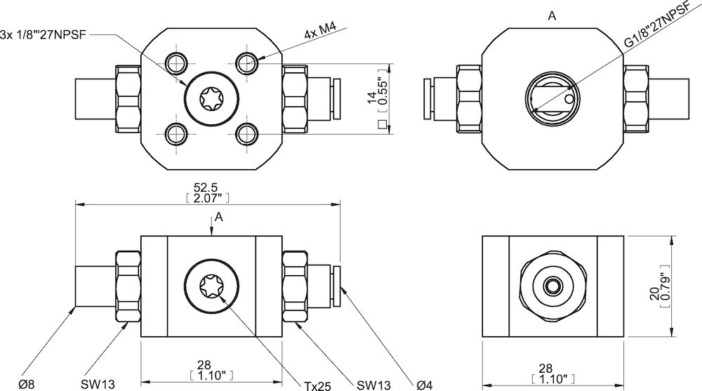 Piab COAX® in piGRIP® Bi