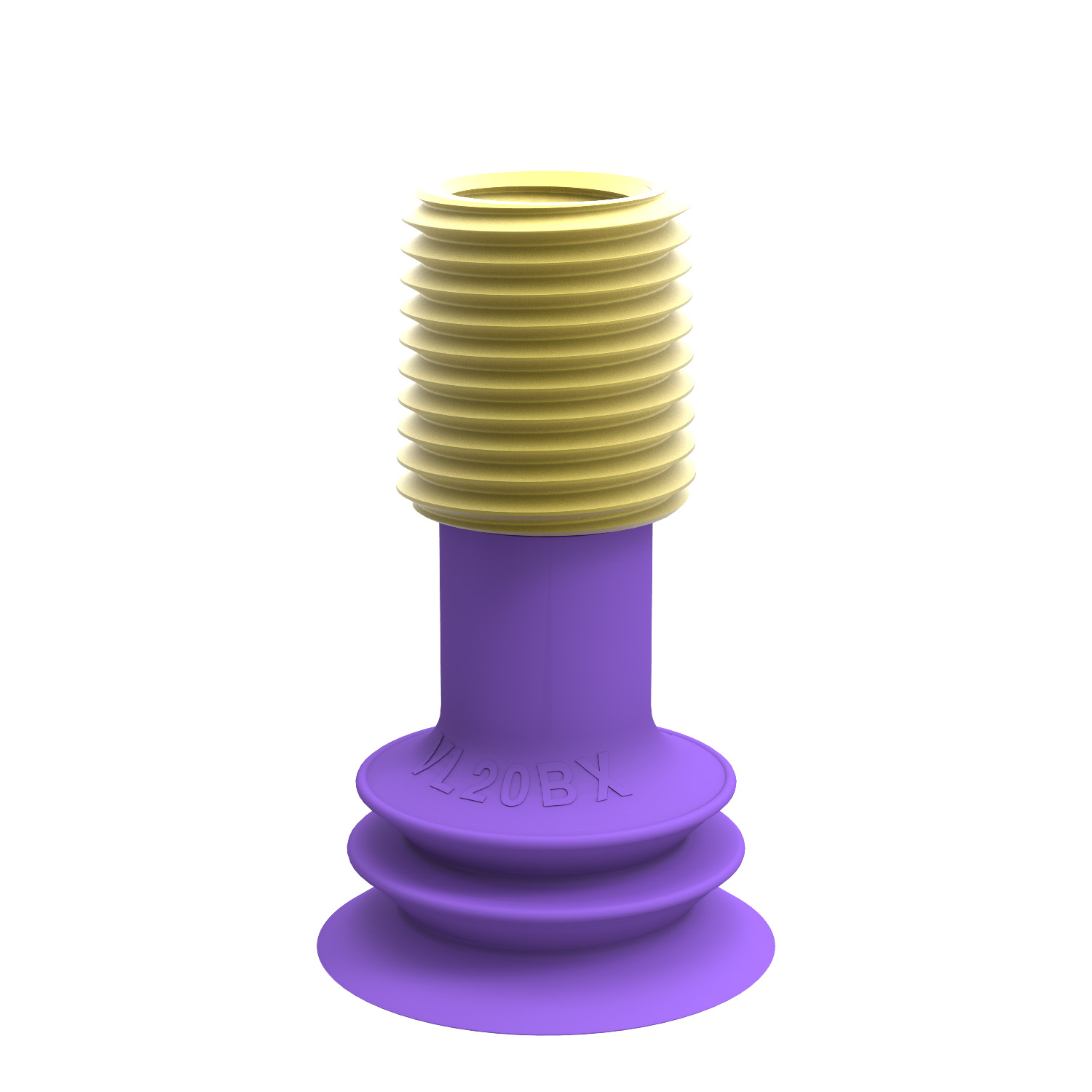 Piab Suction cup VL20BX, 1/4NPT-1/8NPSF