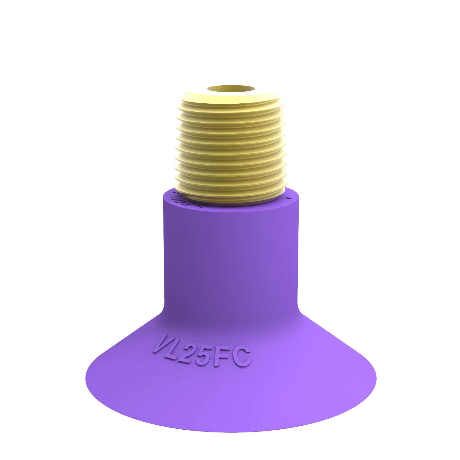 Piab Suction cup VL25FC, 1/8NPT-M5